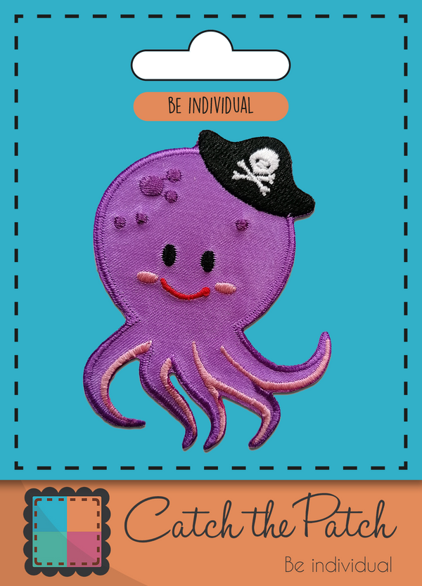 Oktopus Aufnäher