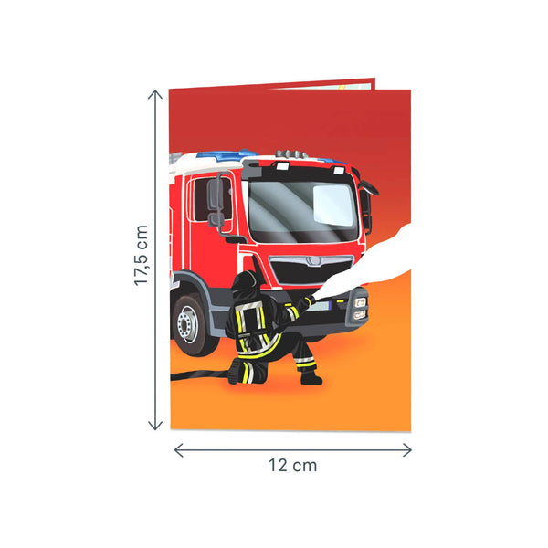 Feuerwehrauto Pop-Up