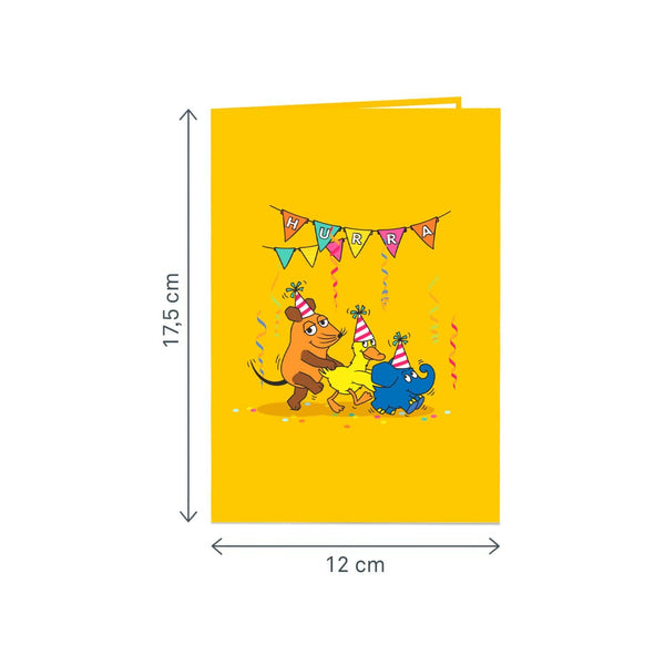 Die Maus® Geburtstagspolonaise Pop-Up
