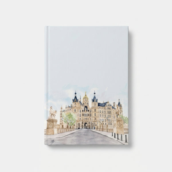 Notizblock Schweriner Schlossbrücke Schwerin A6