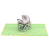 Kinderwagen mit Baby Pop-Up