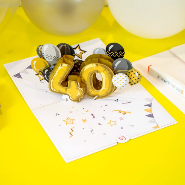 40. Geburtstag Pop-Up