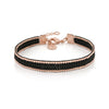 Armband Simplicity schwarz matt