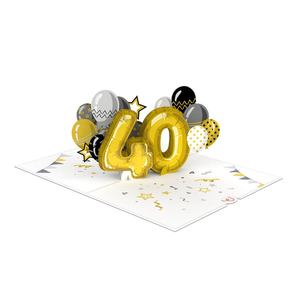 40. Geburtstag Pop-Up