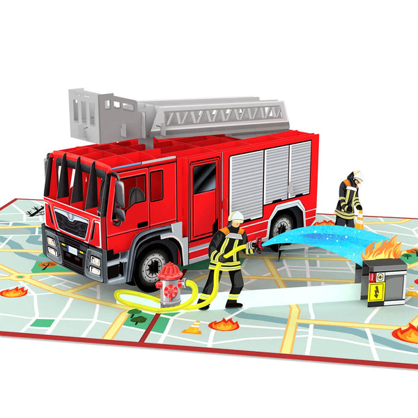 Feuerwehrauto Pop-Up