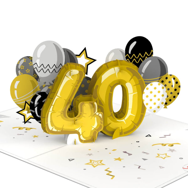 40. Geburtstag Pop-Up