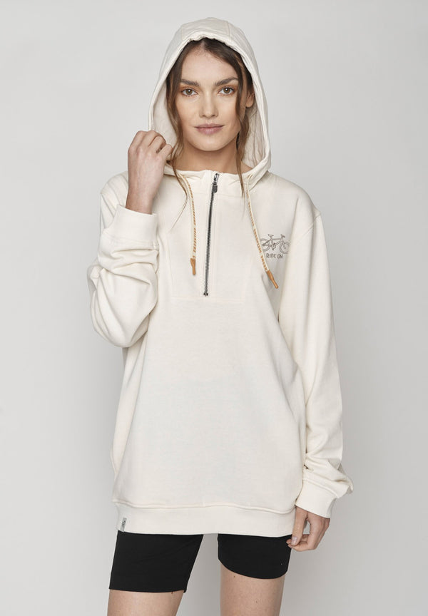 Half Zip Hoodie Ride on summer