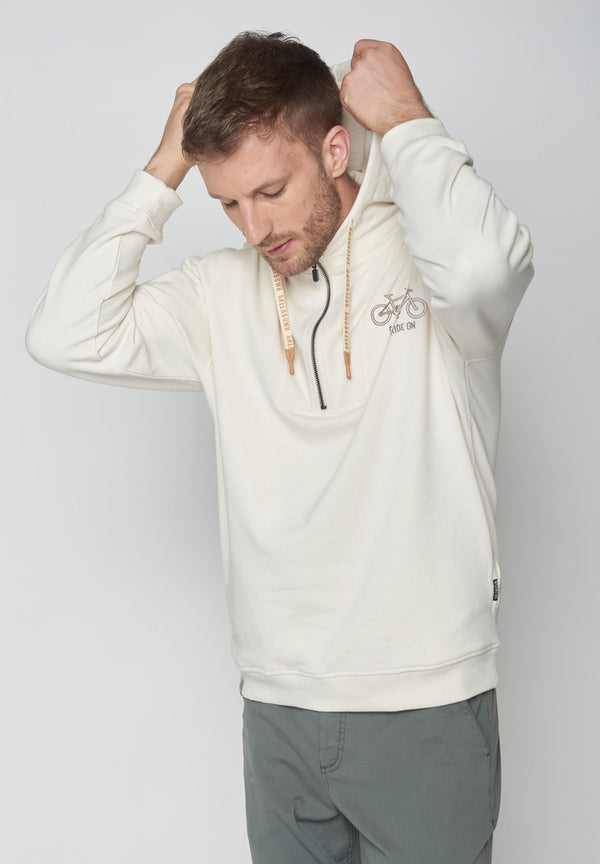 Half Zip Hoodie Ride on summer