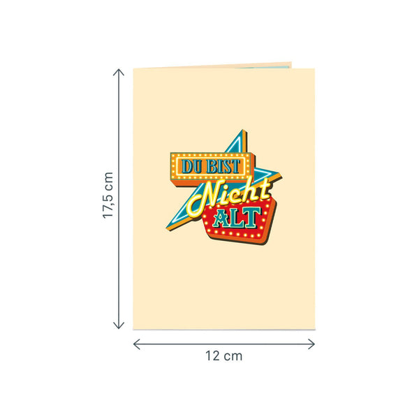Du bist Retro Pop-Up
