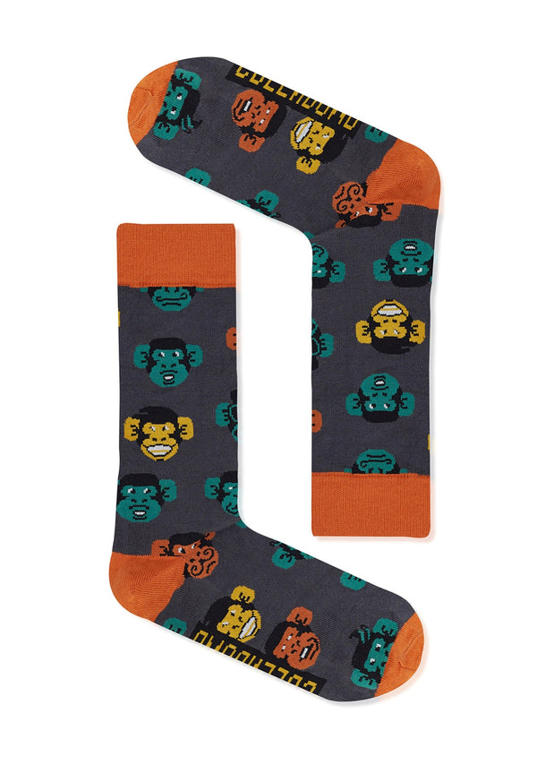 Greenbomb Socken Monkey