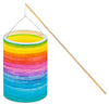 Laternen-Bastelset "Regenbogen Streifen"