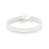Armband Simplicity Shiny White
