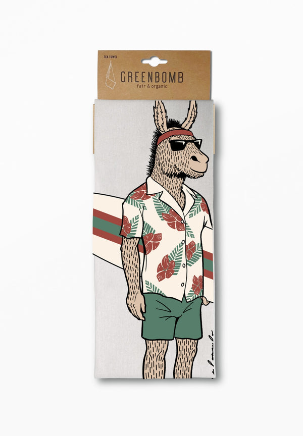 Geschirrtuch Esel Aloha