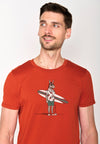 T-Shirt Surf Donkey Esel