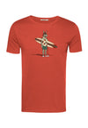 T-Shirt Surf Donkey Esel