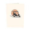 Golfmobil Pop-Up Karte