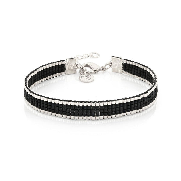 Armband Simplicity schwarz matt