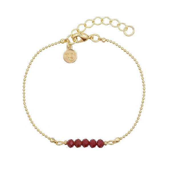 Armband Funken rot