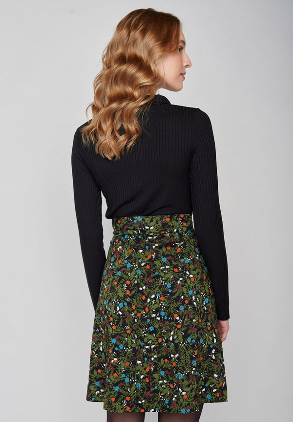 Langarm Bluse mit Kragen