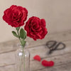 Krepp Papier Rosen Mini Kreativ Set
