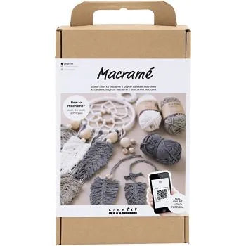 Macramé Starter Set Macramé knüpfen