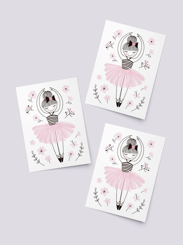 Fake Tattoo Ballerina