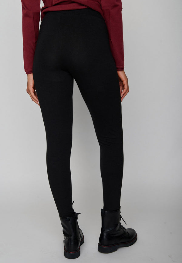 Long Leggings schwarz