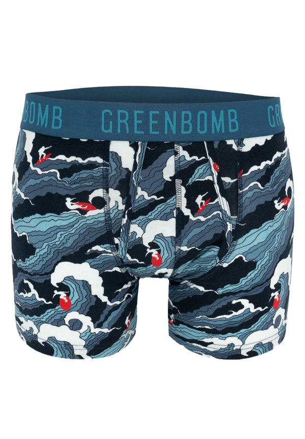 nachhaltige Boxershorts Wakeboard