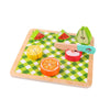 Holz Spiel Obst Schneiden