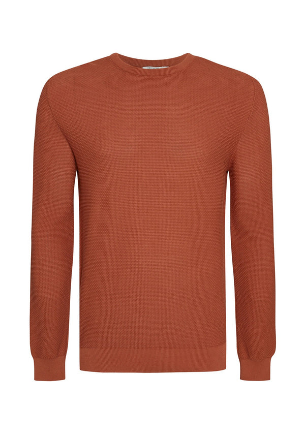 Strick Pullover rost