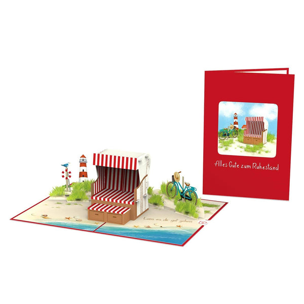 Alles Gute zum Ruhestand Pop-Up