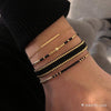 Armband Simplicity schwarz matt