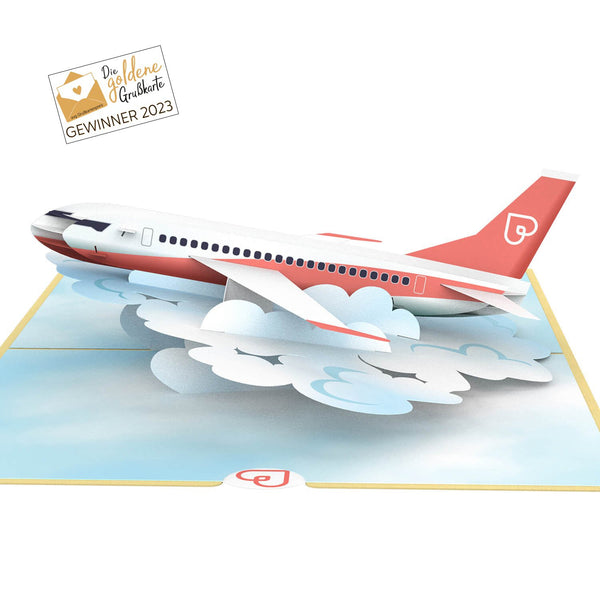 Flugzeug Pop-Up