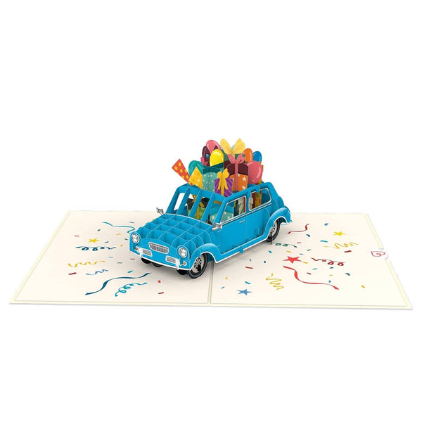 Geburtstagsauto Pop-Up