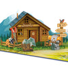 Berghütte Pop-Up