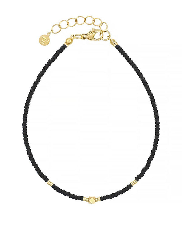 Fußkette Schwarz