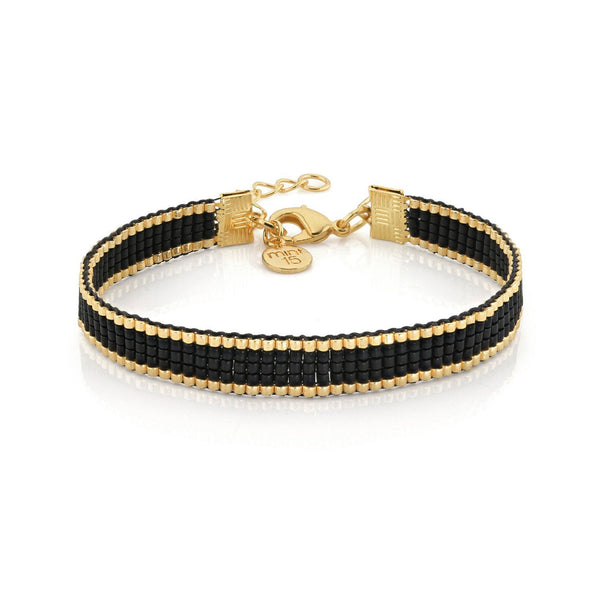 Armband Simplicity schwarz matt