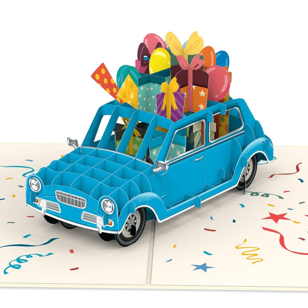 Geburtstagsauto Pop-Up