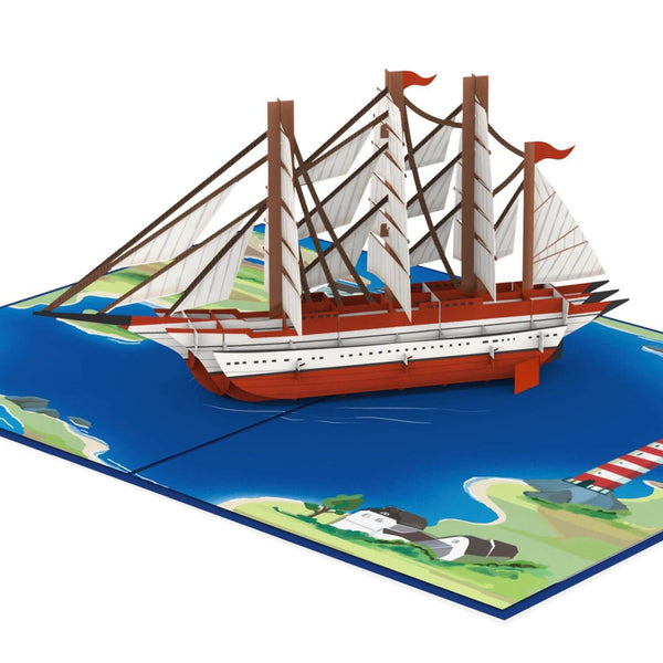 Segelschiff Pop-Up