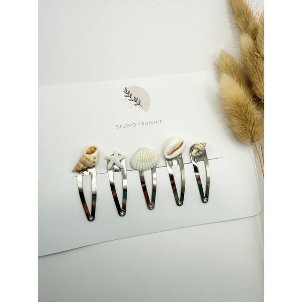 Haarspangen Set Muscheln