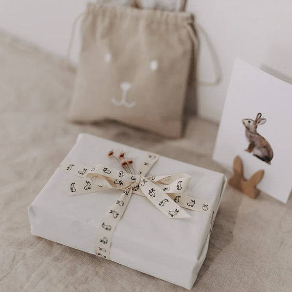 Geschenkband Eulenschnitt