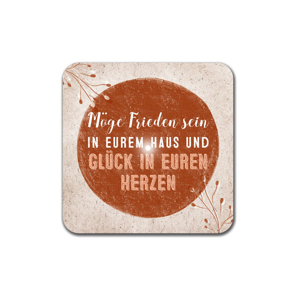 Leuchtender LED Untersetzer