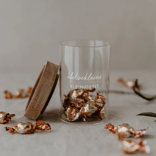Mini Vorratsglas klitzekleine Kleinigkeit