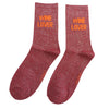Statement Glitter Socken