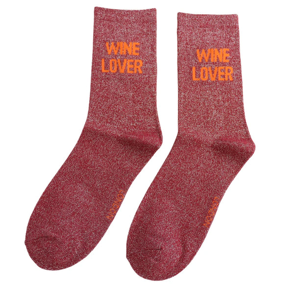 Statement Glitter Socken