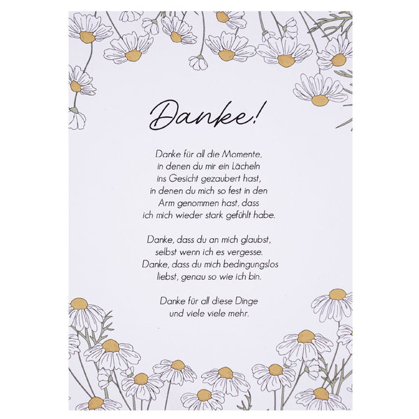 Postkarte Danke