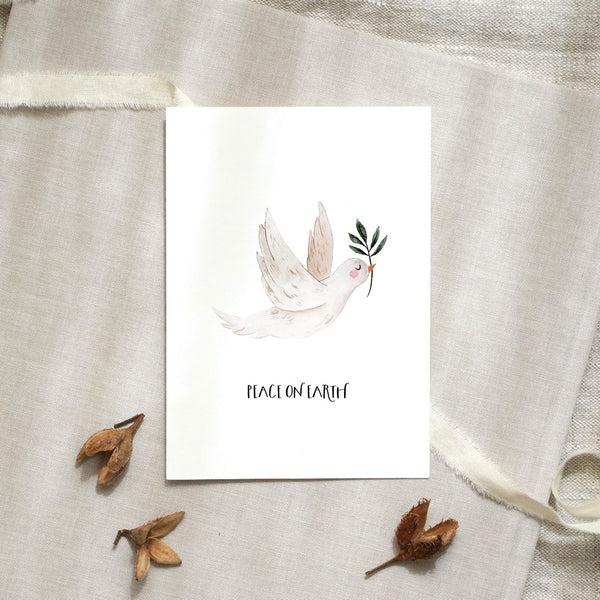 Postkarte Peace on Earth