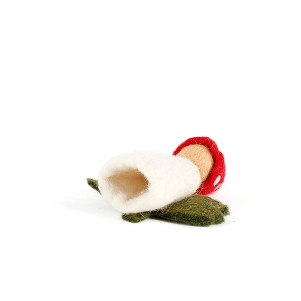 Fingerpuppe Pilz Püppchen