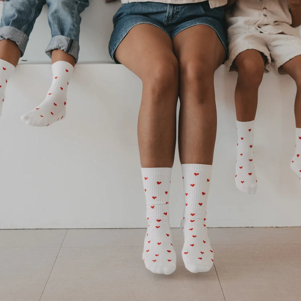Allover Herzen Socken