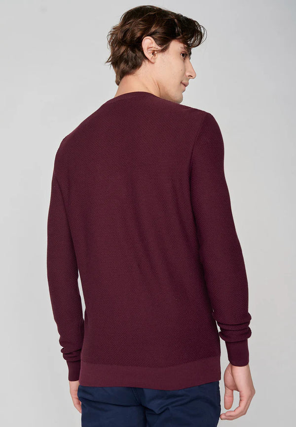 Strick Pullover Bordeaux